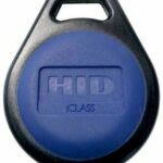 HID iClass keyfob and keycard with engraved numbering for high-quality copy sydney and melbourne.